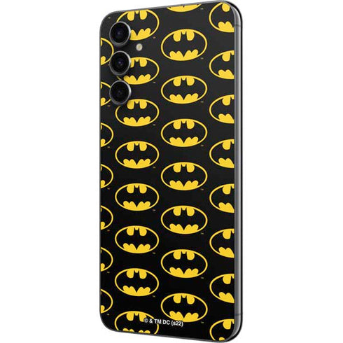 DC Comics Batman Logo Pattern Galaxy A14 5G Skin